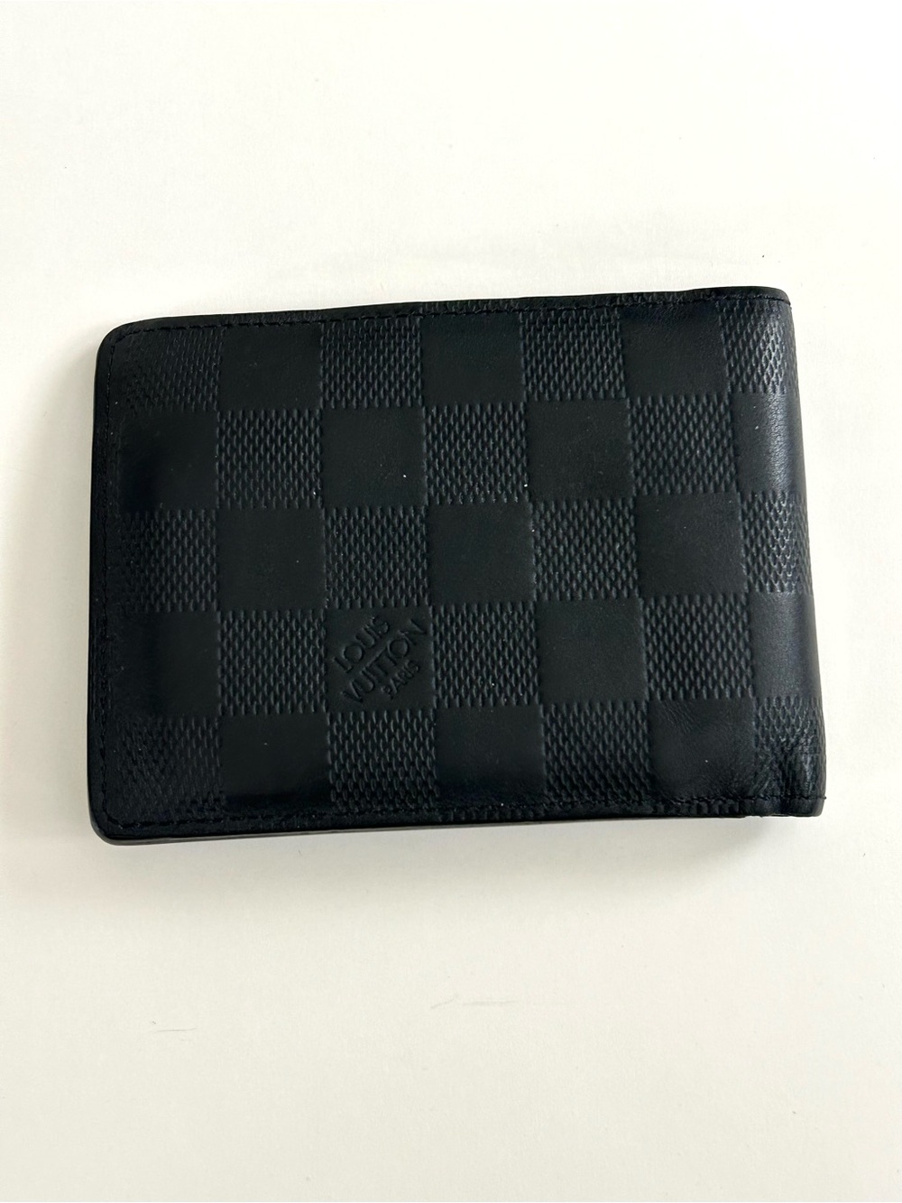 Louis Vuitton Men's Black Leather Multiple Wallet - Picture 3 of 11